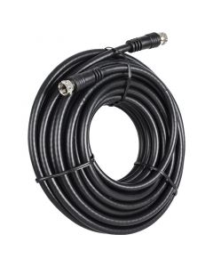 Cable coaxial negro 7-5 m