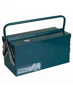 Caja metal organizadora 3 capas para herramientas