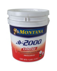 Pintura caucho para exteriores AV-2000 blanco mate 1 cuñete