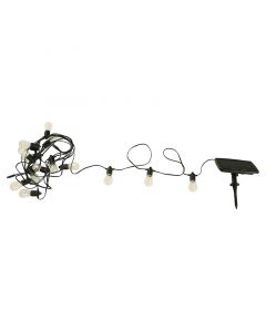 Serie de luces LED solar luz cálida 10 m 15 luces IP65 UL General Lighting