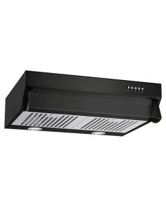 Extractor de grasa horizontal acero 60 cm negro