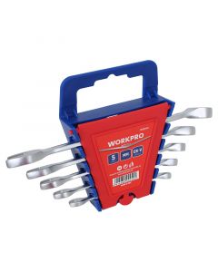 Set 5 llaves combinadas milimétricas WORKPRO