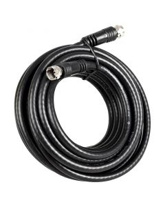 Cable coaxial negro 4.5 m