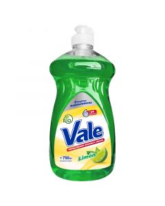 LAVAPLATOS PARA COCINA LÍQUIDO LIMÓN 750 ML VALE