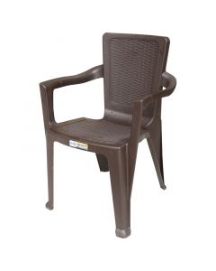 Silla Infinity con brazos wengué