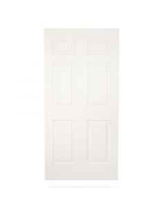 Puerta 6 Paneles Blanca de 70 x 210 cm
