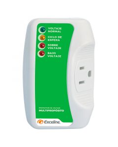 Protector voltaje multiuso equipos electrónicos 120 V