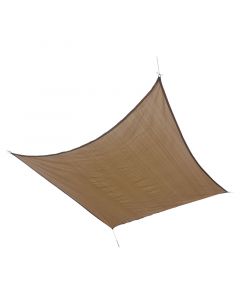 Toldo vela cuadrado 3 x 3 m beige