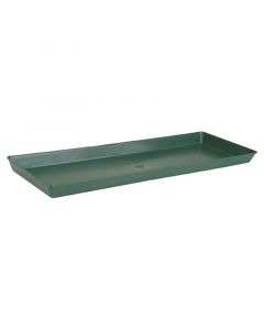 Plato rectangular para matero 40cm.-color verde.