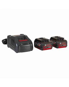 Kit baterías 18 V 4,0 Ah y cargador rápido 1.880 CV