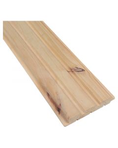 Wall panel decorativo pino 3,05 x 0,13 m (4 uds)
