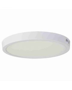 Lámpara led sobreponer redondo blanco 24 W