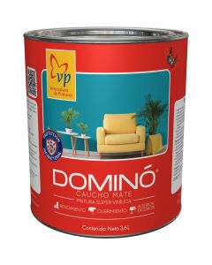 Pintura caucho Dominó Durazno mate clase B 1 gal