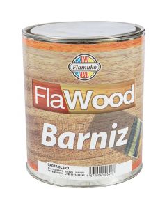 Barniz para madera caoba claro flamuko - flawood de 1 galón
