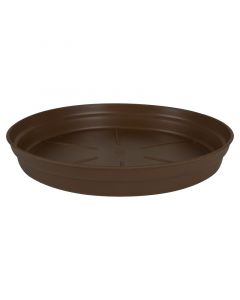 Plato circular para matero marrón d40cm
