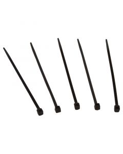 Tirrap - Abrazadera nylon negra 100 uds 10 cm