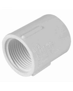 Unión roscada PVC ½"