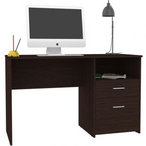 room essentials storage desk espresso