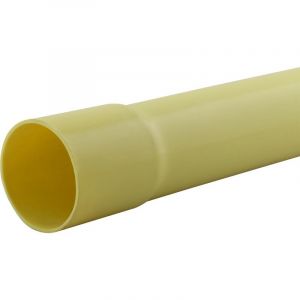Tubo PVC Sanitaria Norma 110mm 3M. Amarillo