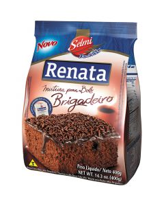 MEZCLA TORTA RENATA SABOR CHOCOLATE BRIGADEIRO 400G