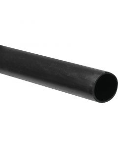Tubo plástico 1/2" x 3 m negro