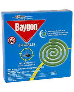 BAYGON ESPIRALES 12 UNIDADES