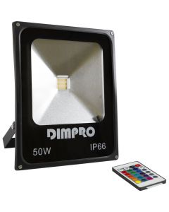 REFLECTOR LED RGB SLIM 50W IP66 (RESISTENTE AL AGUA) 85-277V