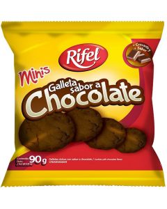 GALLETAS MINIS RIFEL DE CHOCOLATE 90GR